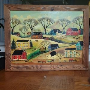 Mrs. Janet Munro Original Painting